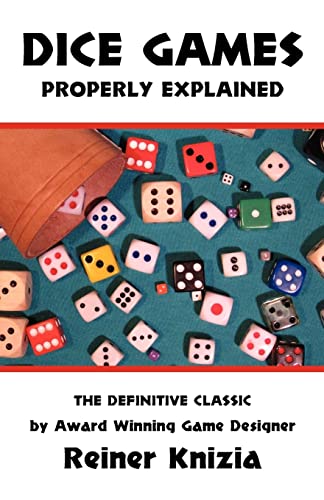 Book Cover Dice Games Properly Explained