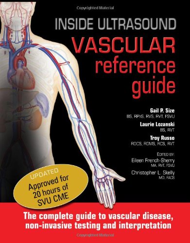 Book Cover Inside Ultrasound Vascular Reference Guide