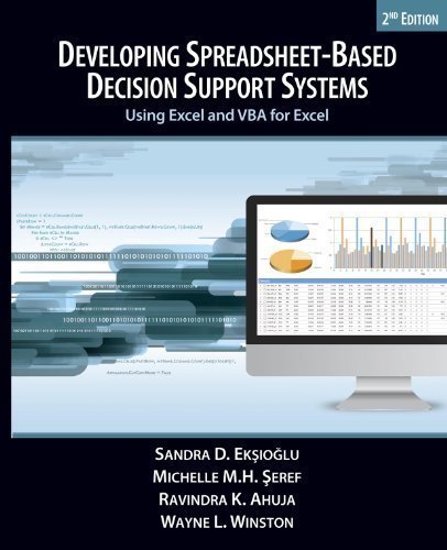 Book Cover Developing Spreadsheet-Based Decision Support Systems