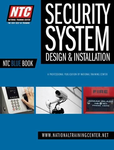 NTC Blue Book Low Voltage Systems Design & Installation