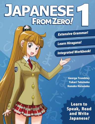 Book Cover Japanese from Zero! 1: Proven Techniques to Learn Japanese for Students and Professionals