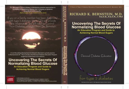 Book Cover Dr. Bernstein's Secrets to Normal Blood Sugars (For Type 1 Diabetes, Volume 1) [ILLUSTRATED] (Audio CD)
