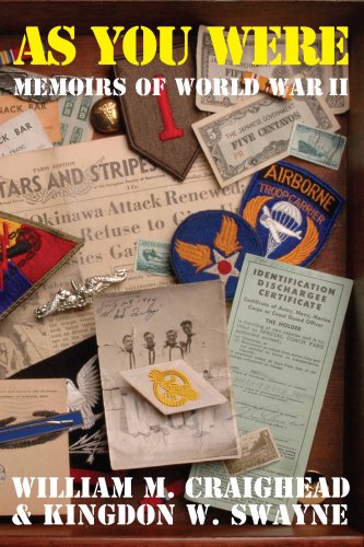 As You Were Memoirs Of World War II