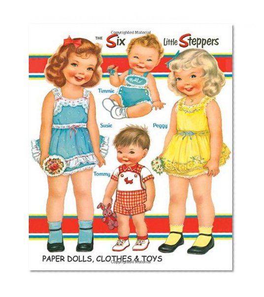 Six Little Steppers Paper Dolls