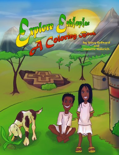 Book Cover Explore Ethiopia - A Coloring Book