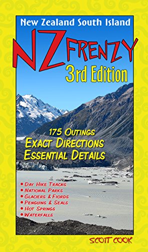 Book Cover NZ Frenzy South Island New Zealand 3rd Edition
