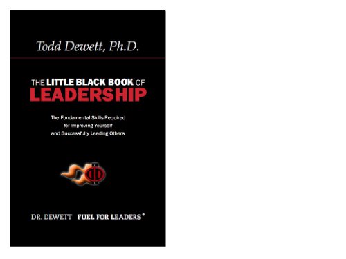 The Little Black Book Of Leadership