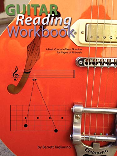 Book Cover Guitar Reading Workbook