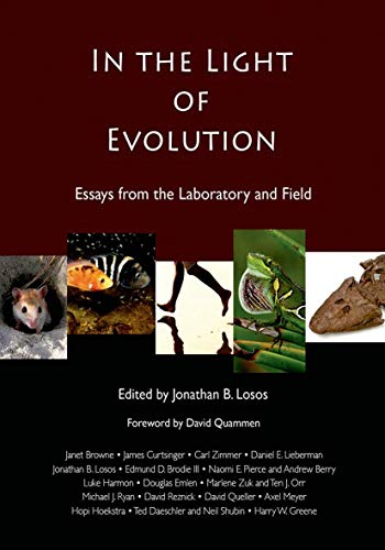 Book Cover In the Light of Evolution: Essays from the Laboratory and Field