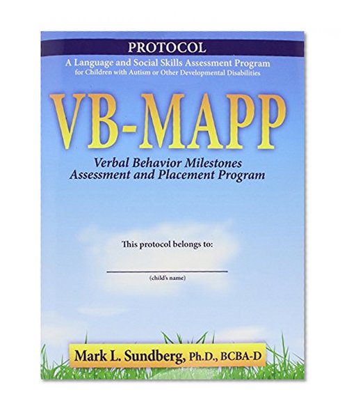 Book Cover VB-MAPP: Verbal Behavior Milestones Assessment and Placement Program, Protocol