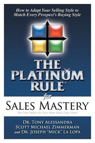 Book Cover The Platinum Rule for Sales Mastery