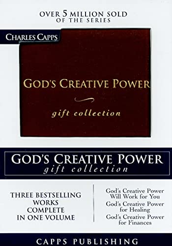Book Cover God's Creative Power Gift Collection: God's Creative Power Will Work for You, God's Creative Power for Healing, God's Creative Power for Finances [BOX SET] (Leather Bound)
