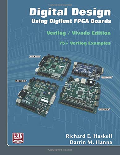 Book Cover Digital Design Using Digilent FPGA Boards: Verilog / Vivado Edition