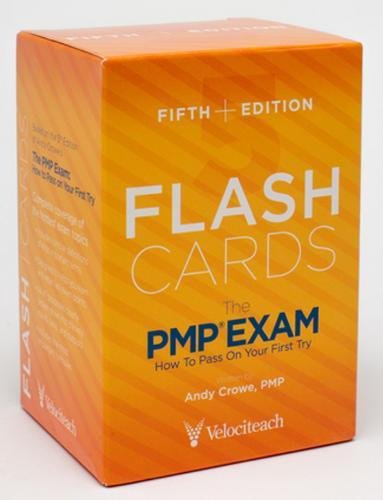 Book Cover Velociteach The PMP Exam: Flash Cards, Fifth Edition