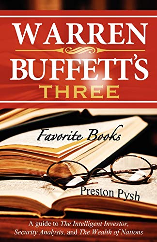 Book Cover Warren Buffett's 3 Favorite Books: A guide to The Intelligent Investor, Security Analysis, and The Wealth of Nations
