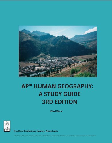 Book Cover AP Human Geography: A Study Guide, 3rd edition
