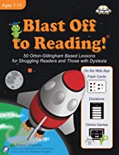 Book Cover Blast Off to Reading!: 50 Orton-Gillingham Based Lessons for Struggling Readers and Those with Dyslexia
