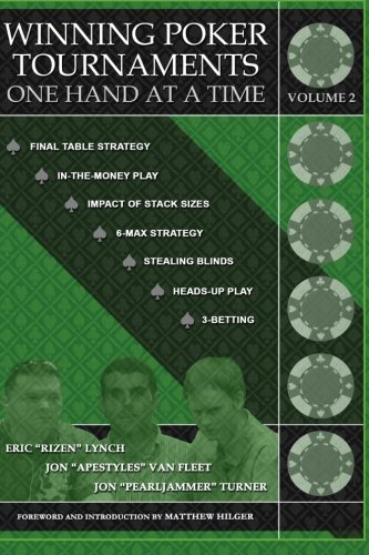 Book Cover Winning Poker Tournaments One Hand at a Time Volume II