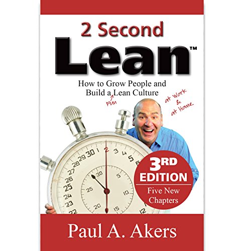 Book Cover 2 Second Lean (How to Grow People and Build a Fun Lean Culture at Work & at Home, 3rd Edition)