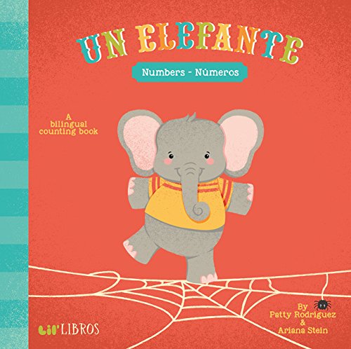 Book Cover Un Elefante: Numbers- Numeros (English and Spanish Edition)