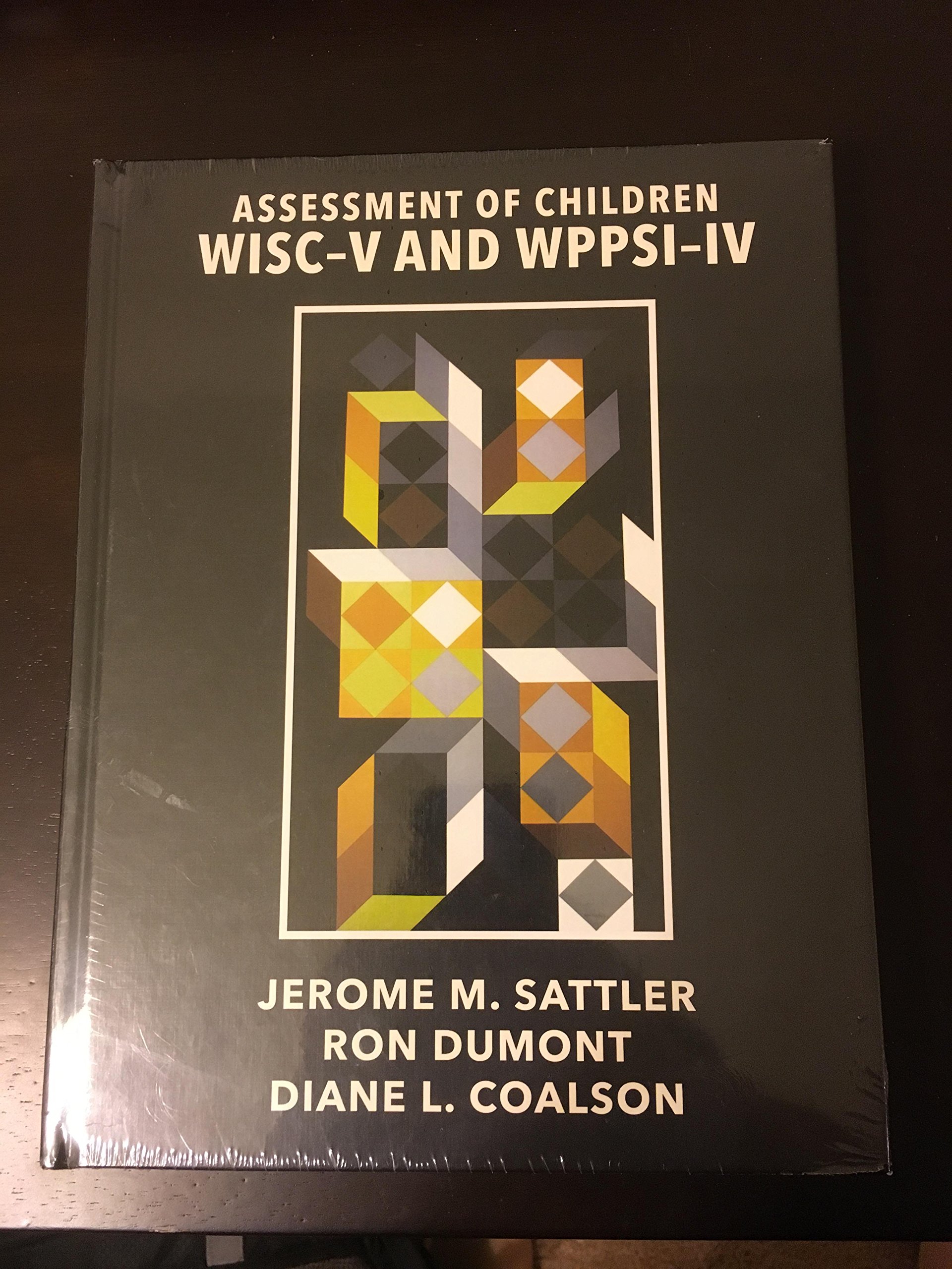 Book Cover Assessment of Children: WISC-V and WPPSI-IV