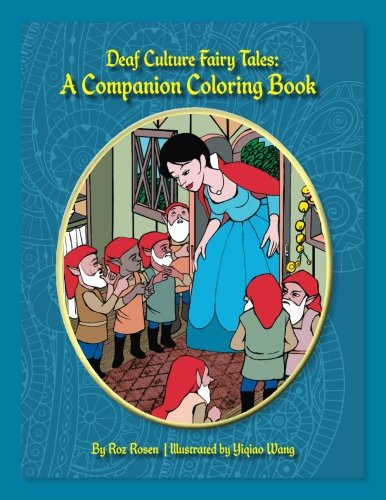 Book Cover Deaf Culture Fairy Tales Coloring Book