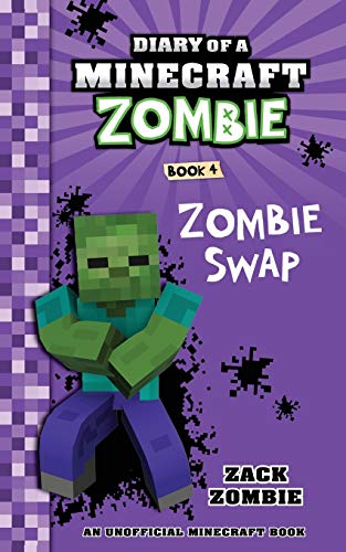 Book Cover Diary of a Minecraft Zombie Book 4: Zombie Swap