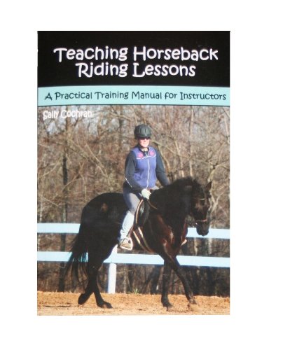 Book Cover Teaching Horseback Riding Lessons