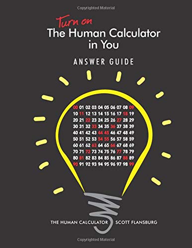 Book Cover Turn on The Human Calculator in You Answer Guide: The Human Calculator Answer Guide