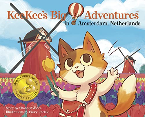 Book Cover KeeKee's Big Adventures in Amsterdam, Netherlands