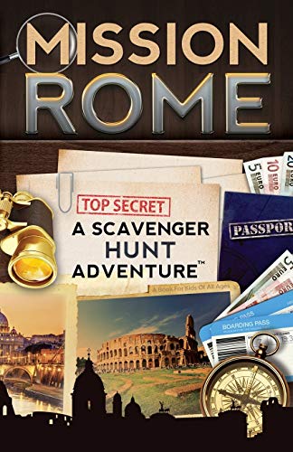 Book Cover Mission Rome: A Scavenger Hunt Adventure (Travel Guide For Kids)