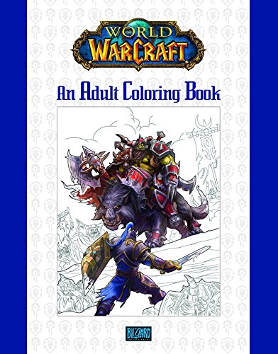 Book Cover World of Warcraft: An Adult Coloring Book