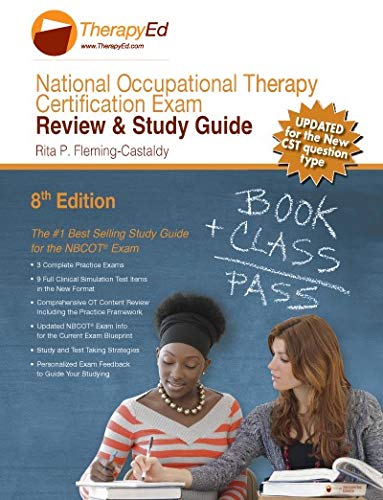 Book Cover National Occupational Therapy Certification Exam Review and Study Guide 8th Edition With Online Access Code