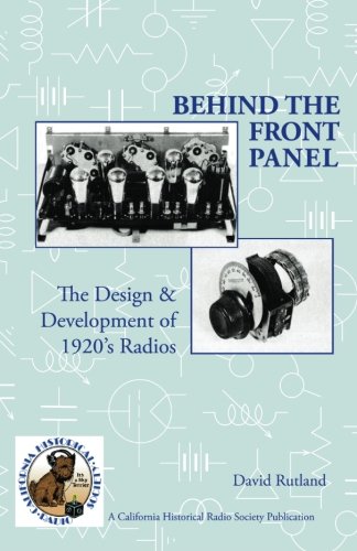 Book Cover Behind The Front Panel: The Design & Development of 1920's Radio