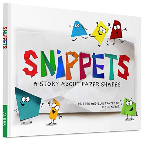 Book Cover Snippets: A story about paper shapes