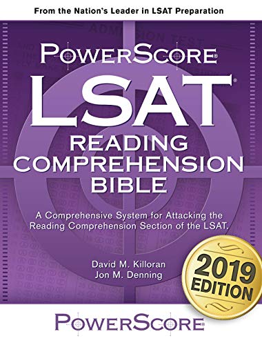Book Cover The PowerScore LSAT Reading Comprehension Bible