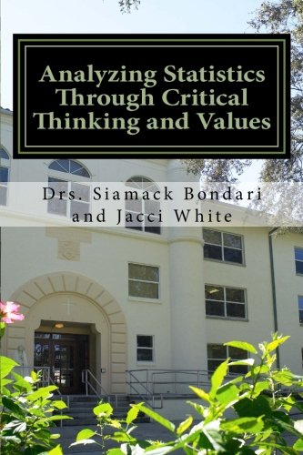 Book Cover Analyzing Statistics Through Critical Thinking and Values