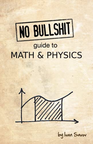Book Cover No bullshit guide to math and physics