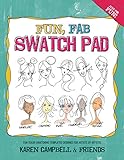 Fun Fab Swatch Pad: Fun color swatching templates designed for artists by artists! (Fun Fab Drawing Series)