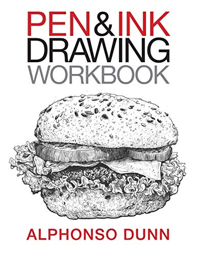 Book Cover Pen and Ink Drawing Workbook (Volume 2)