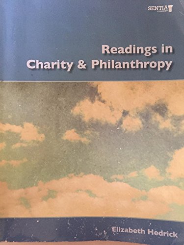 Book Cover Readings in Charity & Philanthropy