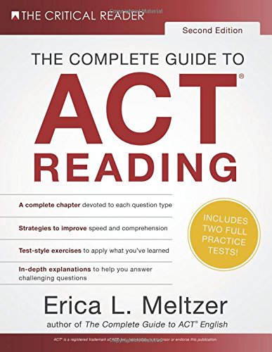 Book Cover The Complete Guide to ACT Reading, 2nd Edition