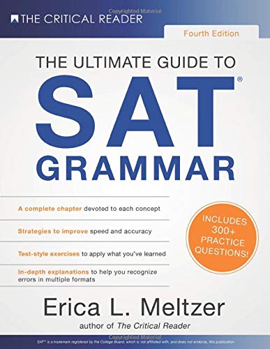 Book Cover 4th Edition, The Ultimate Guide to SAT Grammar