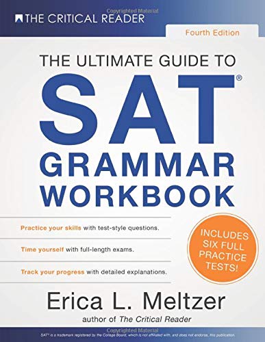 Book Cover 4th Edition, The Ultimate Guide to SAT Grammar Workbook