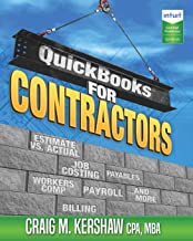 Book Cover QuickBooks for Contractors (QuickBooks How to Guides for Professionals)