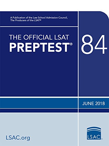 Book Cover The Official LSAT PrepTest 84: (June 2018 LSAT)