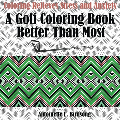 Book Cover A Golf Coloring Book Better Than Most