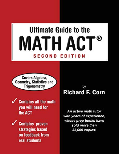 Book Cover Ultimate Guide to the Math ACT