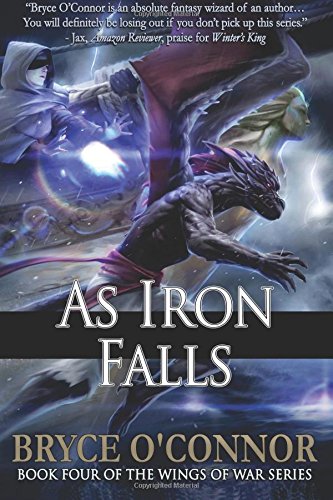 Book Cover As Iron Falls (The Wings of War) (Volume 4)