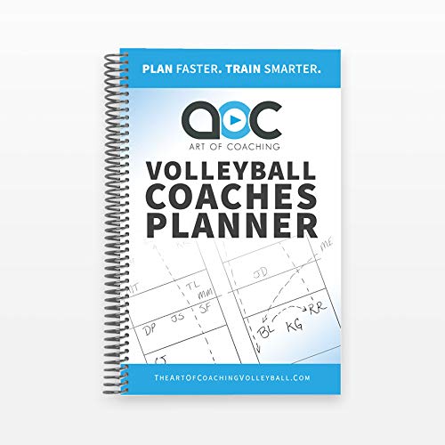 Book Cover Volleyball Coaches Planner